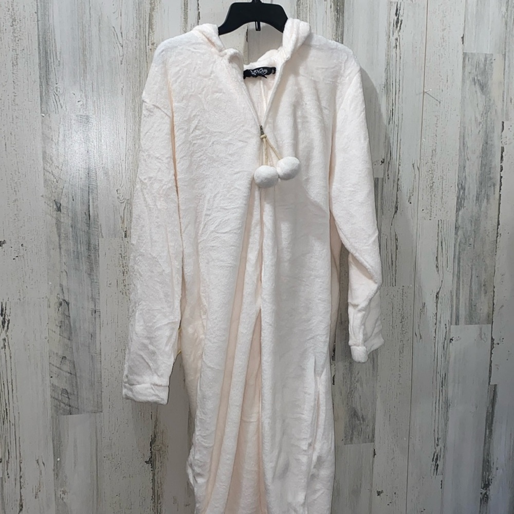 0719 Soft & Cozy Hooded Angel Onesie